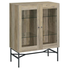 Bonilla Brown Accent Cabinet - furniture place usa