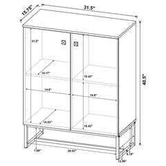 Carolyn Brown Accent Cabinet - furniture place usa