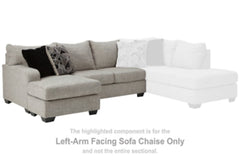 Megginson Left-Arm Facing Sofa Chaise - furniture place usa