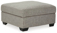 Megginson Chair and Ottoman - furniture place usa