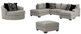 Megginson 2-Piece Sectional with Chair and Ottoman - PKG002383 - furniture place usa