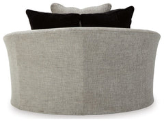 Megginson Chair and Ottoman - furniture place usa