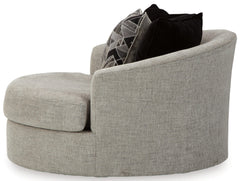 Megginson Chair and Ottoman - furniture place usa