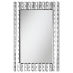 Aideen Silver Wall Mirror - furniture place usa