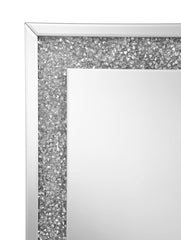 Valerie Silver Wall Mirror - furniture place usa