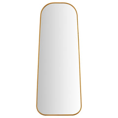 Simeon Gold Floor Mirror - furniture place usa