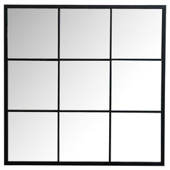 Quetzal Black Wall Mirror - furniture place usa