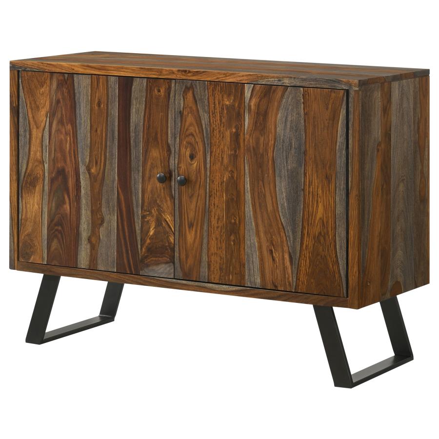 Mathis Brown Accent Cabinet - furniture place usa