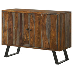 Mathis Brown Accent Cabinet - furniture place usa
