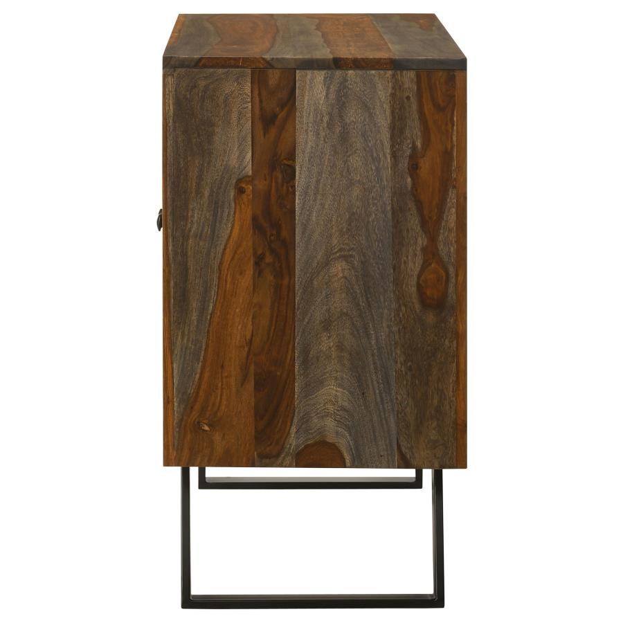 Mathis Brown Accent Cabinet - furniture place usa