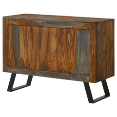 Mathis Brown Accent Cabinet - furniture place usa