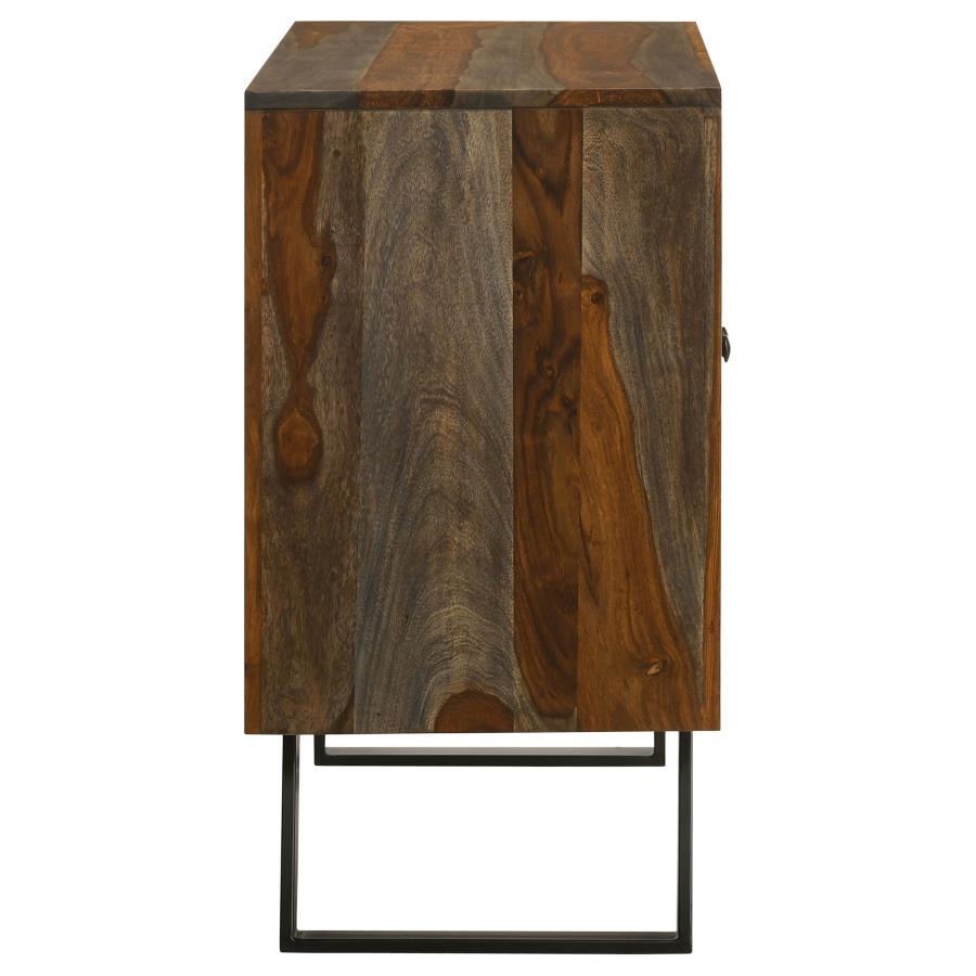 Mathis Brown Accent Cabinet - furniture place usa