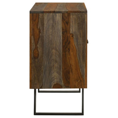 Mathis Brown Accent Cabinet - furniture place usa