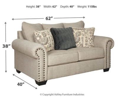 Zarina Sofa, Loveseat and Chair - furniture place usa