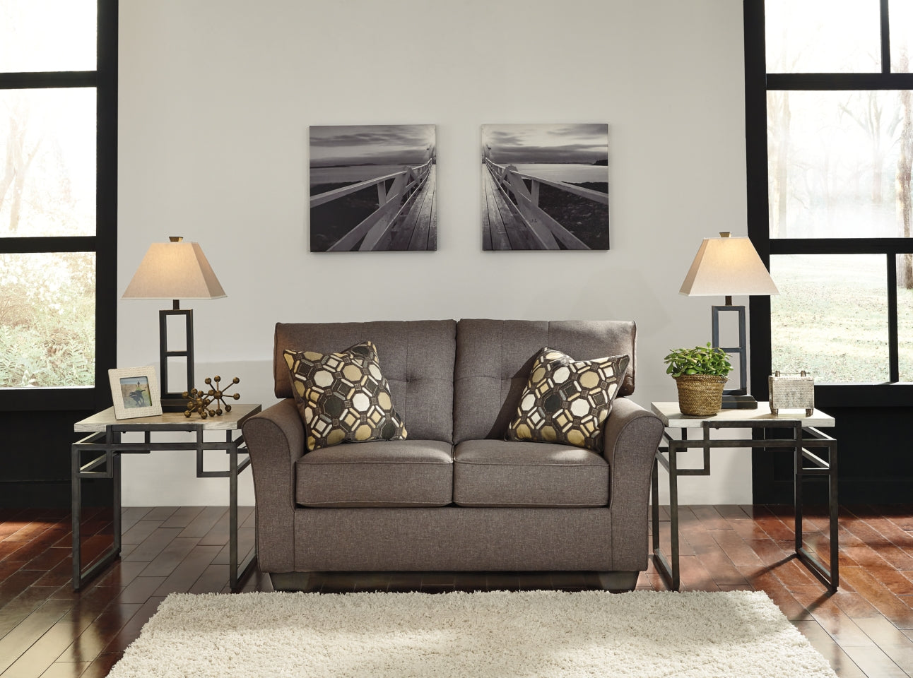 Tibbee Sofa, Loveseat and Chaise - furniture place usa