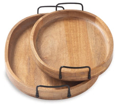 Jocelyne Tray (Set of 2) - furniture place usa