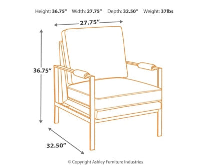Peacemaker Accent Chair - furniture place usa