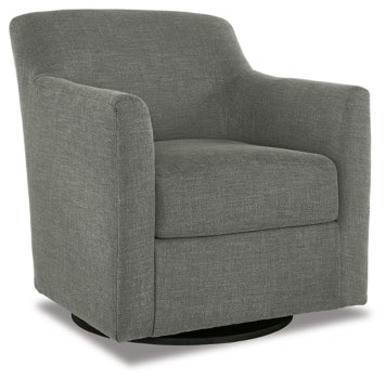 Bradney Swivel Accent Chair - furniture place usa