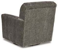 Herstow Swivel Glider Accent Chair - furniture place usa