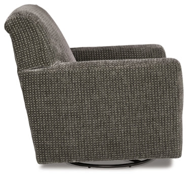 Herstow Swivel Glider Accent Chair - furniture place usa