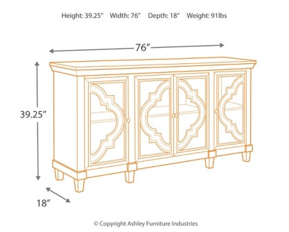 Fossil Ridge Accent Cabinet - furniture place usa