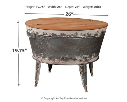 Shellmond Coffee Table With Storage - furniture place usa