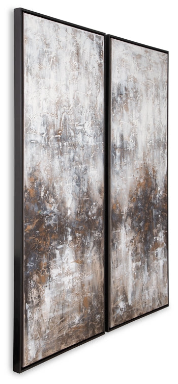 Sahriana Wall Art (Set of 2) - furniture place usa