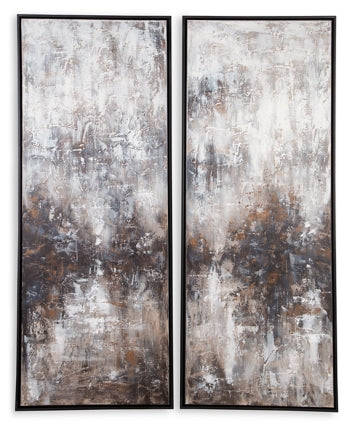 Sahriana Wall Art (Set of 2) - furniture place usa
