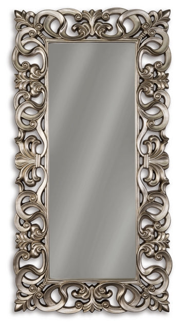 Lucia Floor Mirror - furniture place usa