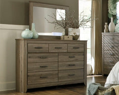 Zelen Dresser and Mirror - furniture place usa