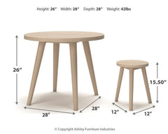 Blariden Table and Chairs (Set of 5) - furniture place usa