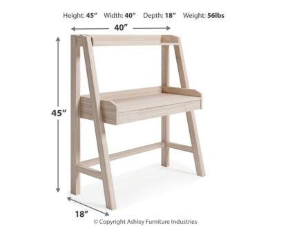 Blariden Desk with Hutch - furniture place usa