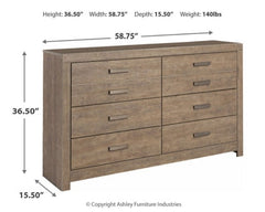 Culverbach Dresser - furniture place usa