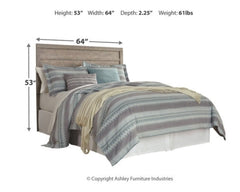 Culverbach Queen/Full Panel Headboard Bed with Mirrored Dresser, Chest and Nightstand - furniture place usa
