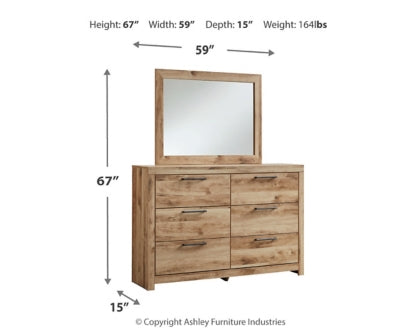 Hyanna Dresser and Mirror - furniture place usa