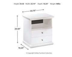 Bostwick Shoals Nightstand - furniture place usa