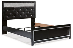 Kaydell Queen Upholstered Panel Bed with Dresser - PKG014221 - furniture place usa