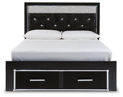 Kaydell Queen Upholstered Panel Storage Bed with Dresser - furniture place usa