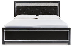 Kaydell King Upholstered Panel Bed with Dresser - PKG014227 - furniture place usa