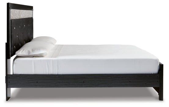 Kaydell King Upholstered Panel Bed with Dresser - PKG014227 - furniture place usa