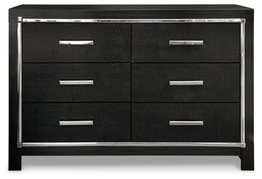 Kaydell Queen Upholstered Panel Storage Bed with Dresser - furniture place usa