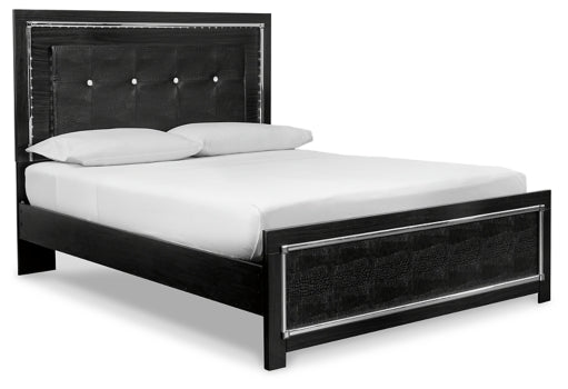 Kaydell Queen Upholstered Panel Bed - furniture place usa