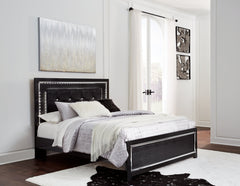 Kaydell Queen Upholstered Panel Bed - furniture place usa