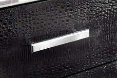 Kaydell Queen Upholstered Panel Headboard with Dresser - furniture place usa