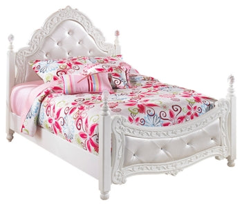 Exquisite Twin Poster Bed - furniture place usa