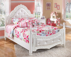 Exquisite Twin Poster Bed - furniture place usa