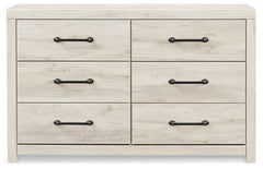 Cambeck King Panel Bed with 4 Storage Drawers with Dresser - furniture place usa