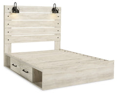Cambeck Queen Panel Bed with 4 Storage Drawers - furniture place usa