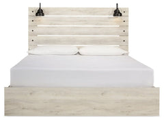 Cambeck Queen Panel Bed with 2 Storage Drawers - furniture place usa