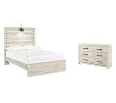 Cambeck King Panel Bed with Dresser - furniture place usa